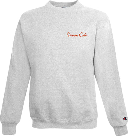 Crewneck Sweatshirt - Silver Grey