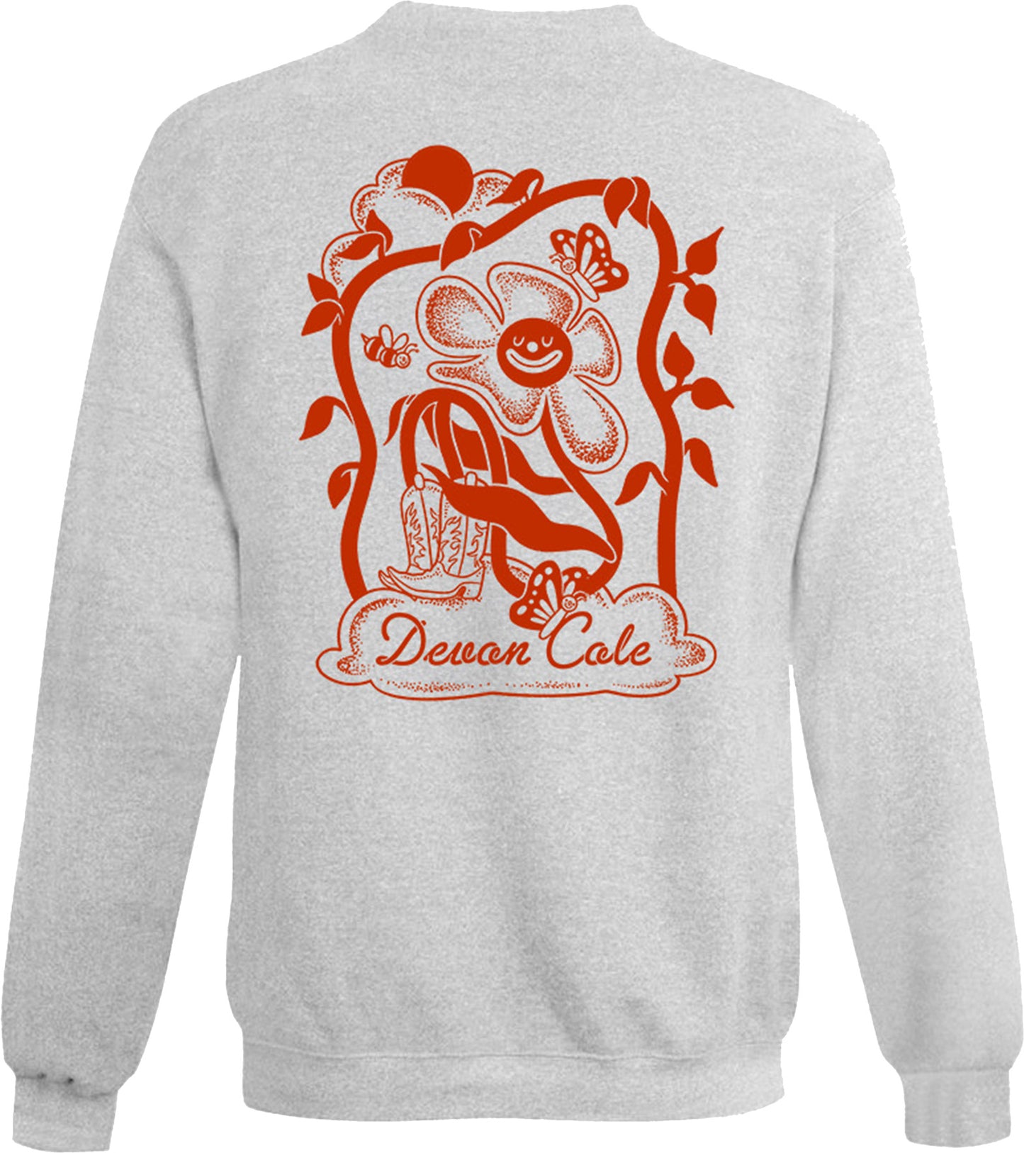 Crewneck Sweatshirt - Silver Grey